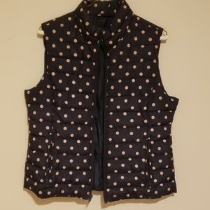 Navy Puffy Vest